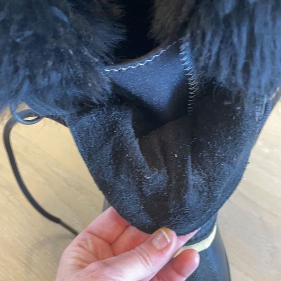 Sorel Winter Boots - Pony Hair with Swarovski Crystal Accents - Size 7 - Picture 10 of 11